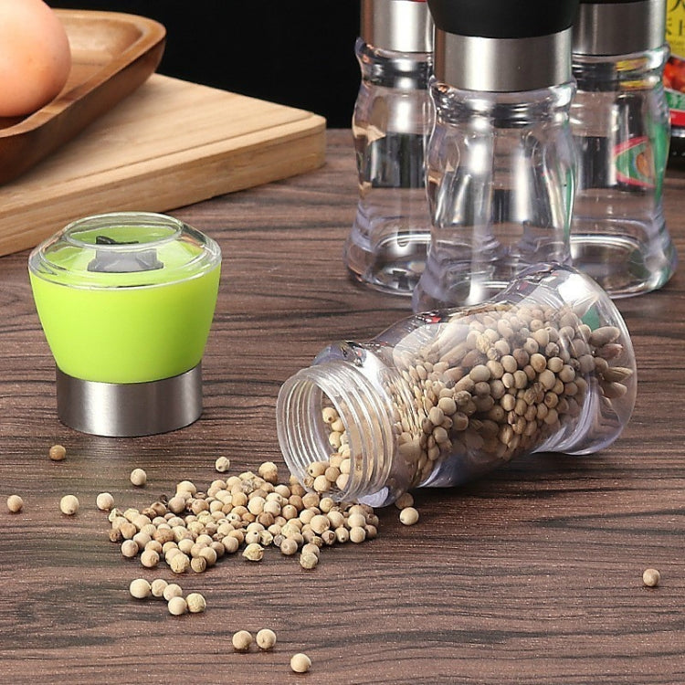 Multi-Function Seasoning Tank Kitchen Gadget Manual Creative Pepper Grinder(Green)