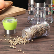 Multi-Function Seasoning Tank Kitchen Gadget Manual Creative Pepper Grinder(Red)