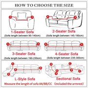 Sofa All-inclusive Universal Set Sofa Full Cover Add One Piece of  Pillow Case, Size:Three Seater(190-230cm)(Dark Blue)
