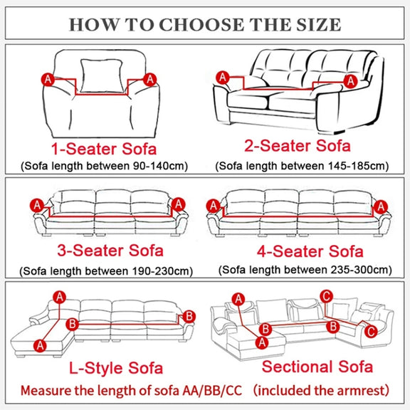 Sofa All-inclusive Universal Set Sofa Full Cover Add One Piece of  Pillow Case, Size:Three Seater(190-230cm)(Dark Blue)