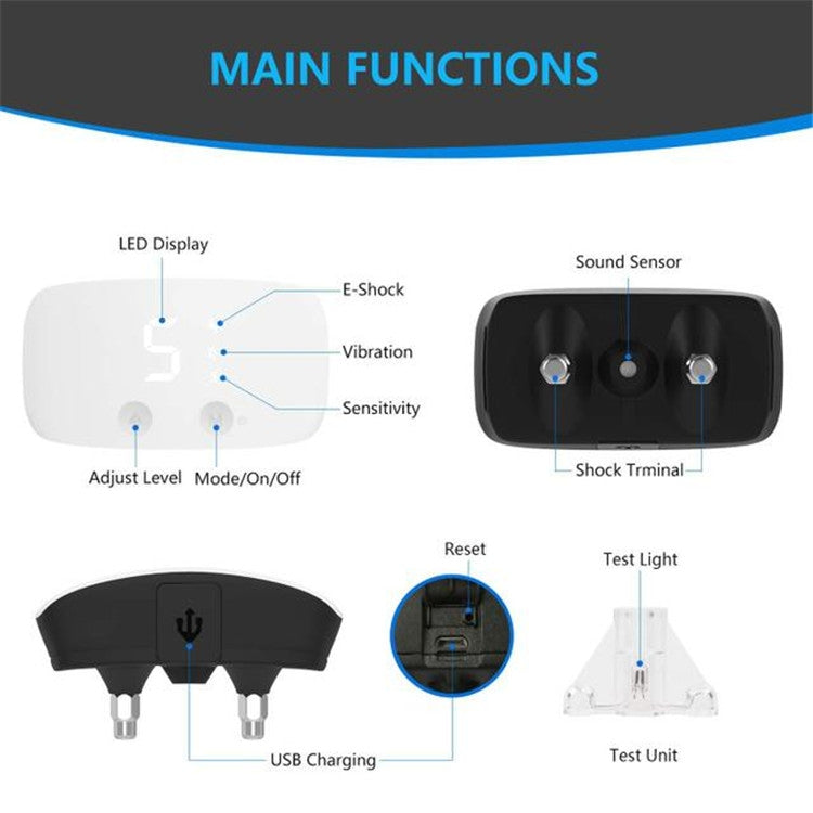Touch Bark Stop Dog Training Device Anti-dog Barking Pet Supplies