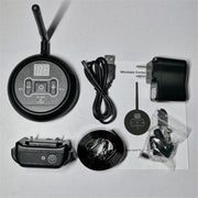 Electronic Fence Wireless Pet Training Device Bark Stop, Plug Type:AU  Plug(With 1 Collar)