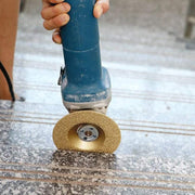 100mm Electroplated Diamond Grinding Slice Glass Grinding Disc 4 Inch Diamond Cutting Piece Alloy Sand Circular Saw Blade(Picture Three)