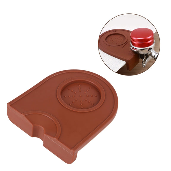 Pressure Pad Non-slip Filling Corner Coffee Pad, Size:Small 12.5��14cm(Brown)