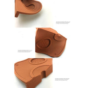 Pressure Pad Non-slip Filling Corner Coffee Pad, Size:Extra Large 16��22cm(Brown)