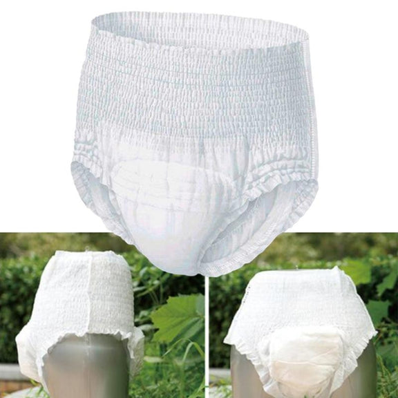 20 PCS Adult and Elderly Underpants Elastic Diapers, Size:XL