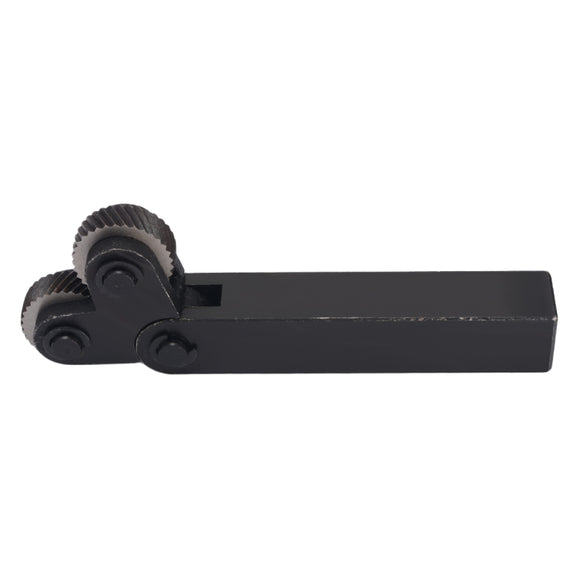 Hardened and Durable Steel Two-wheel Knurled Tool Kit, Style:0.8mm