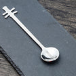 Stainless Steel Coffee Mixing Spoon Creative Musical Instrument Shape Spoon, Style:Yueqin, Color:Silver - free shipping - PMC TechLife - Order now!