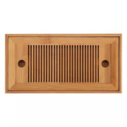 Bamboo Tea Trays Kung Fu Tea Accessories Tea Tray Table With Drain Rack(primary color)