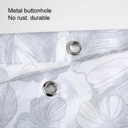 Butterfly Water-resistant Polyester Shower Washable Bathroom Curtains, Size:120x180cm