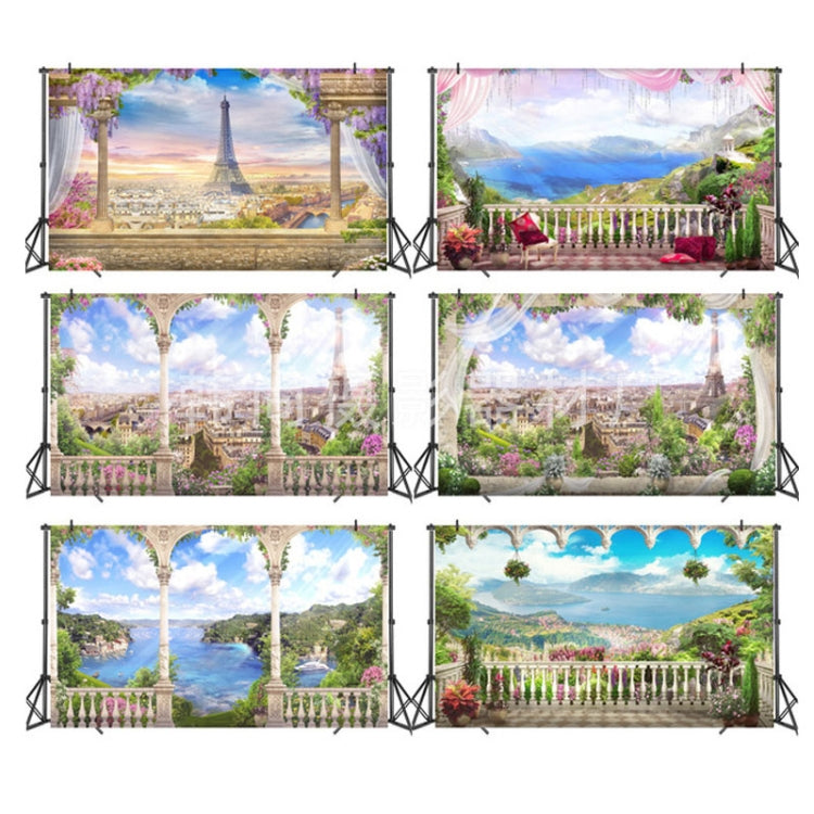 3m x 1.8m Scenery Seamless Party Photo Selfie Photography Background Cloth(KF04)