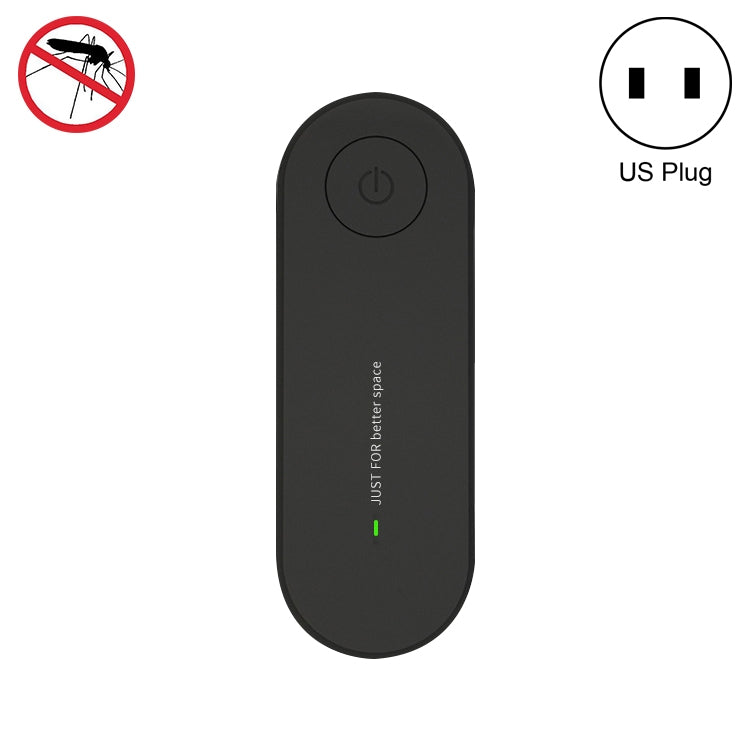 Ultrasonic Mosquito Repellent Electronic Mosquito Killer, Plug Type:US Plug(Black)