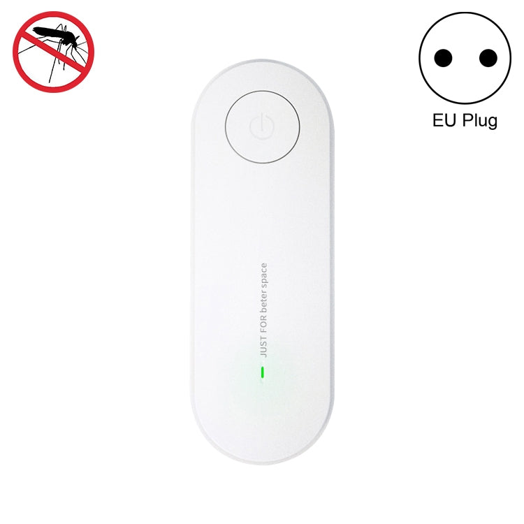 Ultrasonic Mosquito Repellent Electronic Mosquito Killer, Plug Type:EU Plug(White)