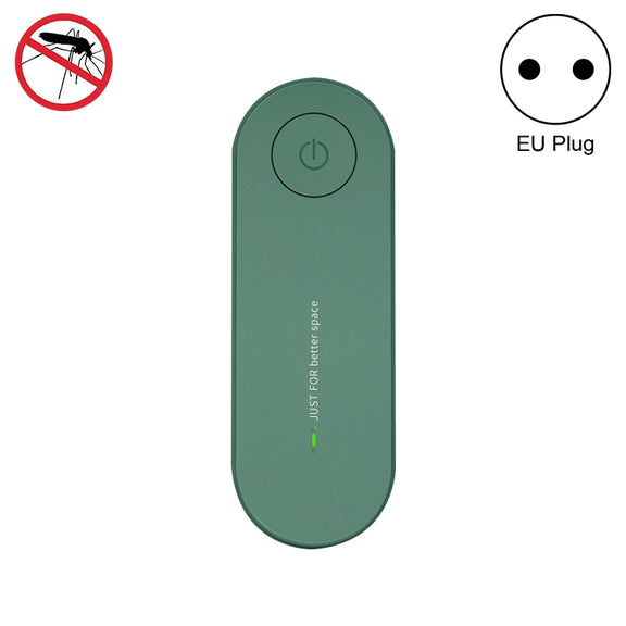 Ultrasonic Mosquito Repellent Electronic Mosquito Killer, Plug Type:EU Plug(Green)