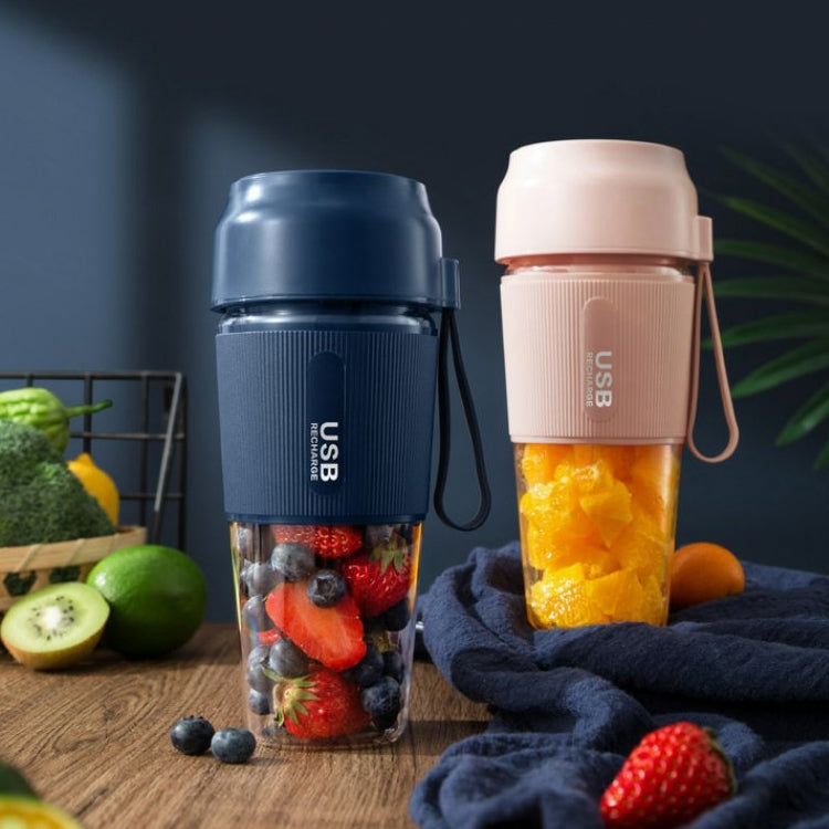 Portable Juicer Mini Electric Blender Portable Juicer(Pink)