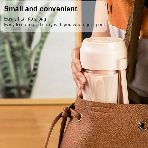 Portable Juicer Mini Electric Blender Portable Juicer(Pink)