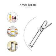 Stainless Steel bottle Opener Adjustable Can Opener Jam Bottle Opener Gadget