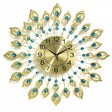 Creative Peacock Wall Clock Personality Mute Living Room Decoration Clock, Size:60 cm(Gold) - Wall Clock by PMc TechLife | Online Shopping South Africa | PMc TechLife | Buy Now Pay Later Mobicred