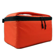 Water-resistant DSLR Padded insert Case Water-resistant Zipper Removable Partition Camera Bags(Red)