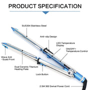 Titanium Hair Straightener Flat Iron(EU)