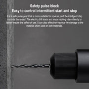 Original Xiaomi Mijia Household Brushless Smart Screen Display Electric Drill, US Plug