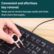 7 in 1 Bluetooth Headphone Computer Keyboard Cleaning Tools Set (Blue)