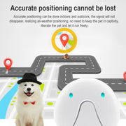 F9 Mini Pet Smart Wear GPS Pet Locator WIFI Location Tracker(Black)