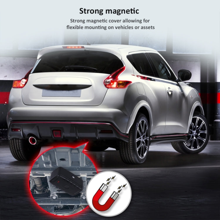 LK209B Tracking System 4G GPS Tracker for Motorcycle Electric Bike Vehicle, For North America (Black)