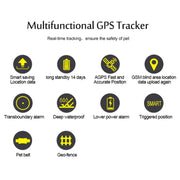 TK200 2G IP67 Water-resistant GPS / GPRS / GSM Personal / Goods /  Pet / Bag Locator Pet Collar Real-time Tracking Device