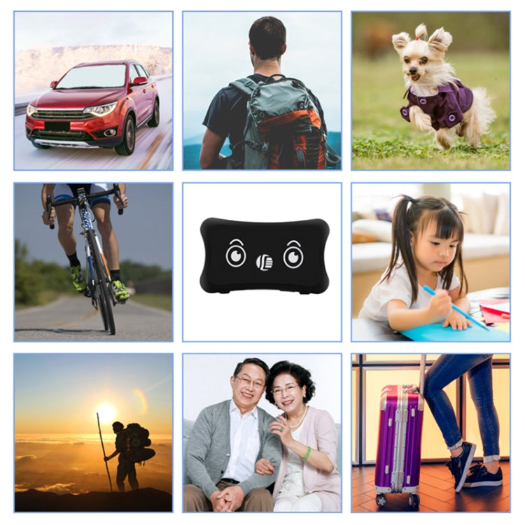 TK200 2G IP67 Water-resistant GPS / GPRS / GSM Personal / Goods /  Pet / Bag Locator Pet Collar Real-time Tracking Device