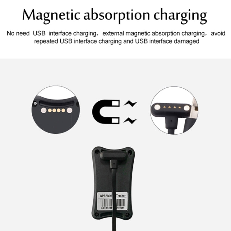 TK200 2G IP67 Water-resistant GPS / GPRS / GSM Personal / Goods /  Pet / Bag Locator Pet Collar Real-time Tracking Device