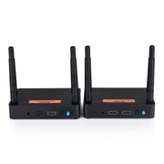Measy FHD676 Full HD 1080P 3D 5-5.8GHz Wireless HDMI Transmitter (Transmitter + Receiver) Transmission Distance: 200m, Specifications:US Plug