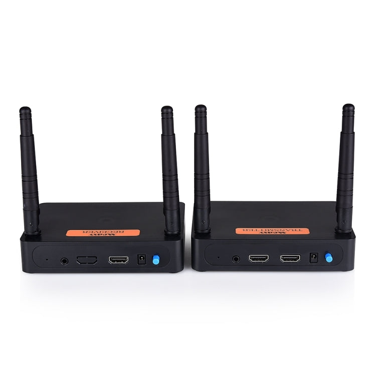 Measy FHD676 Full HD 1080P 3D 5-5.8GHz Wireless HDMI Transmitter (Transmitter + Receiver) Transmission Distance: 200m, Specifications:US Plug