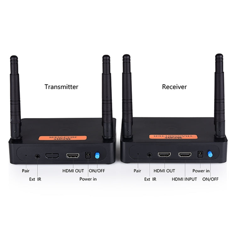 Measy FHD676 Full HD 1080P 3D 5-5.8GHz Wireless HDMI Transmitter (Transmitter + Receiver) Transmission Distance: 200m, Specifications:AU Plug