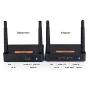 Measy FHD676 Full HD 1080P 3D 5-5.8GHz Wireless HDMI Transmitter (Transmitter + Receiver) Transmission Distance: 200m, Specifications:AU Plug