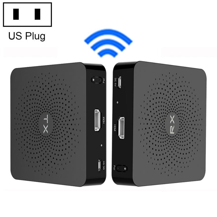 Measy W2H 60GHz 4K Ultra HD Wireless Transmission Kit, Transmission Distance: 30m, US Plug