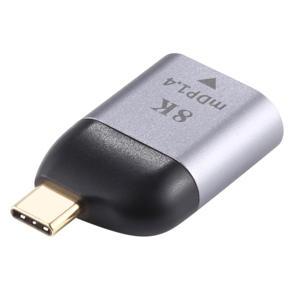 Type-C Male To MiniDP 1.4 Adapter, Support 3D Visual Effects