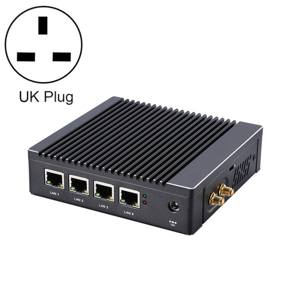 K660G4 Windows and Linux System Mini PC, Intel Celeron Processor N2840 Quad-Core 2M Cache,1.83GHz, up to 2.25GHz, 8GB RAM + 128GB SSD, UK Plug