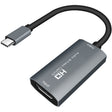 Z29A HDMI Female to USB-C / Type-C Male Video Audio Capture Box(Grey) - Video Capture Solutions by PMC TechLife | Online Shopping South Africa | PMC TechLife | Buy Now Pay Later Mobicred