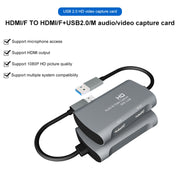Z31 HDMI Female to HDMI Female + Audio + USB 2.0 Video Capture Box