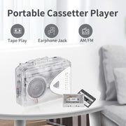 Portable Cassette Player Tape Player AM / FM Radio Receiver