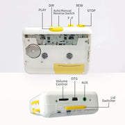 YY700 OTG Cassette Player Tape To MP3 Converter
