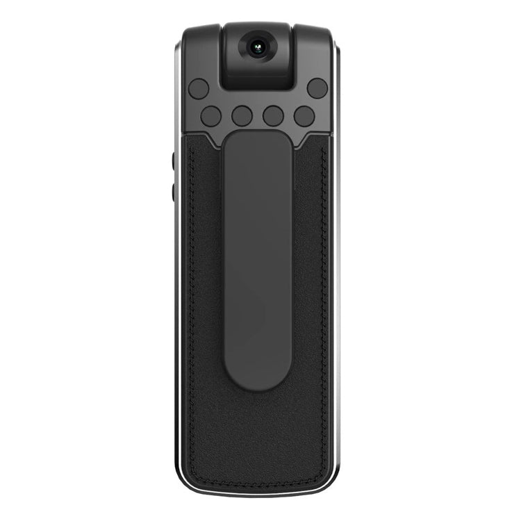 B18 Back Clip Design 1080P HD Camera Recording Pen, Support Motion Detection / Infrared Night Vision /180 Degrees Rotation Camera / TF Card (Silver Grey)