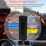 B18 Back Clip Design 1080P HD Camera Recording Pen, Support Motion Detection / Infrared Night Vision /180 Degrees Rotation Camera / TF Card (Silver Grey)