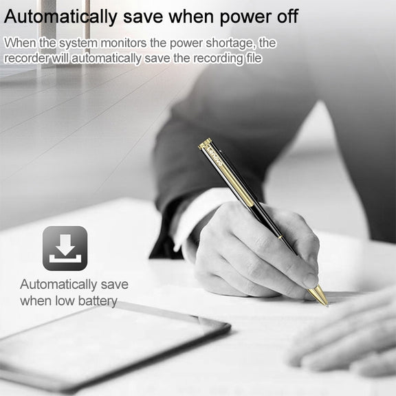 Original Lenovo B628 32GB Intelligent Voice Control Noise Reduction Pen Shape Recording Pen