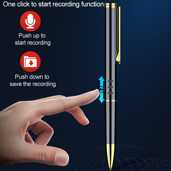 Original Lenovo B628 32GB Intelligent Voice Control Noise Reduction Pen Shape Recording Pen