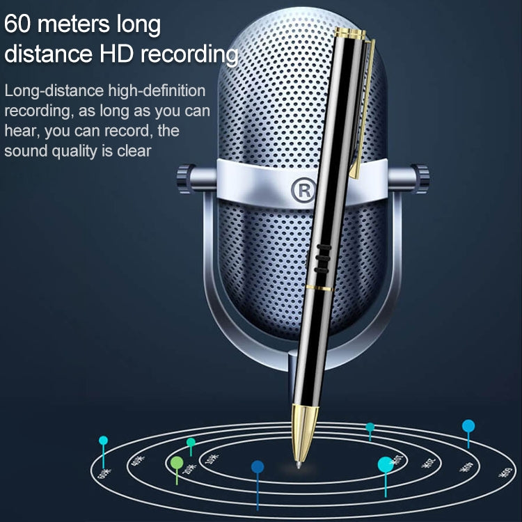 Original Lenovo B628 32GB Intelligent Voice Control Noise Reduction Pen Shape Recording Pen