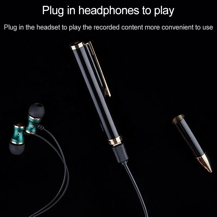 Original Lenovo B628 32GB Intelligent Voice Control Noise Reduction Pen Shape Recording Pen