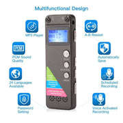 VM31 Portable Audio Voice Recorder, 16GB, Support Music Playback