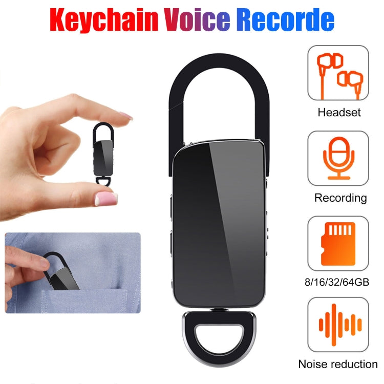 S20 64GB Keychain HD Noise Reduction Portable Recording Pen
